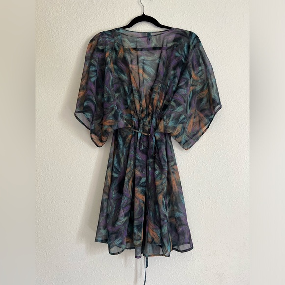 My Michelle Beach Day Coverup Tunic Size 12 - Picture 6 of 10